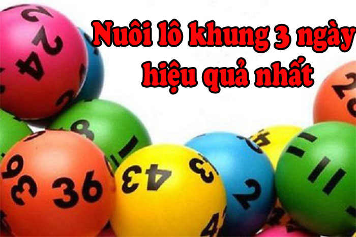 Lô Cặp Nuôi 3 Ngày - Bí Quyết Chốt Số, Rinh Lộc Về Nhà! 2 Cách bắt lô nuôi khung 3 ngày cực chuẩn dành cho người mới chơi